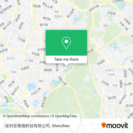 深圳安顺视科技有限公司 map