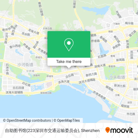 自助图书馆(223深圳市交通运输委员会) map