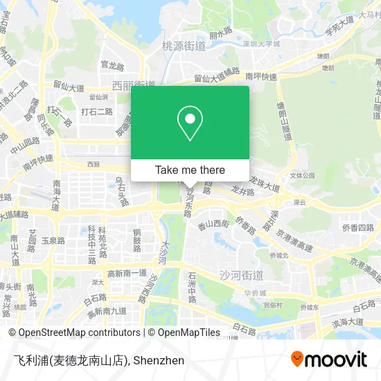 飞利浦(麦德龙南山店) map