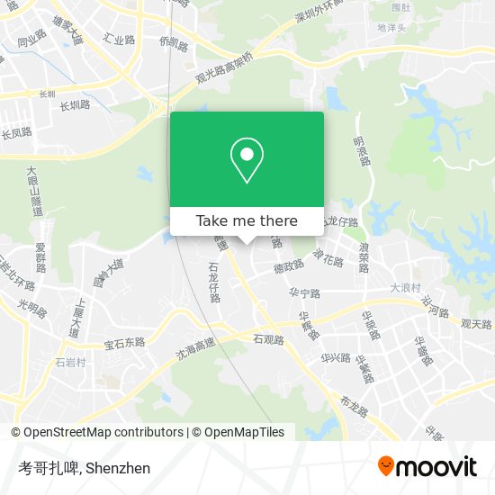 考哥扎啤 map