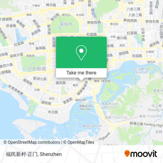 福民新村-正门 map