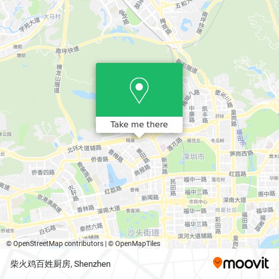 柴火鸡百姓厨房 map