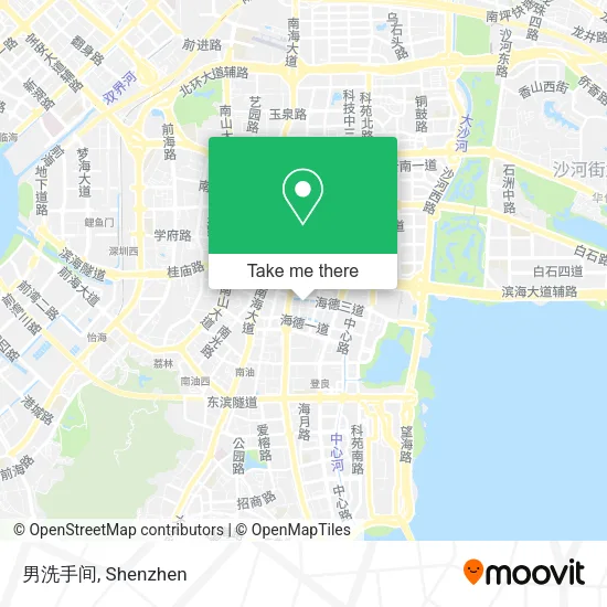男洗手间 map
