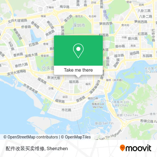 配件改装买卖维修 map
