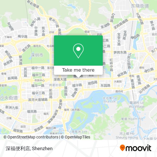 深福便利店 map