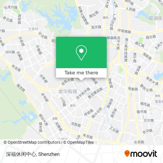 深福休闲中心 map