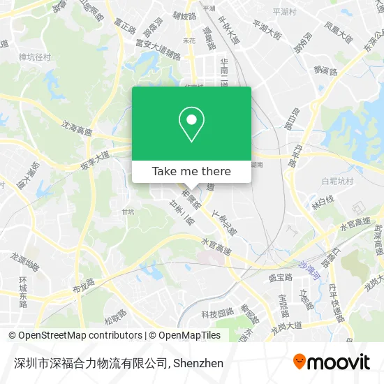 深圳市深福合力物流有限公司 map