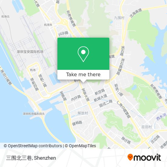 三围北三巷 map
