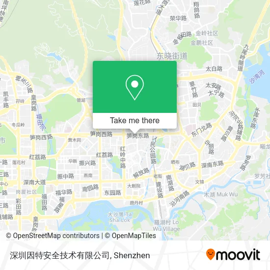 深圳因特安全技术有限公司 map