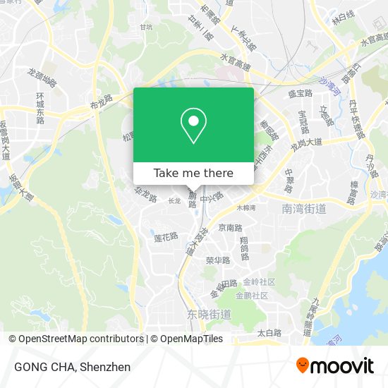 GONG CHA map