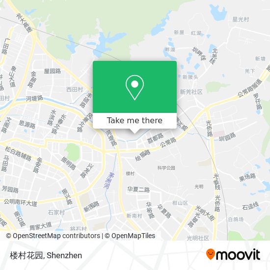 楼村花园 map