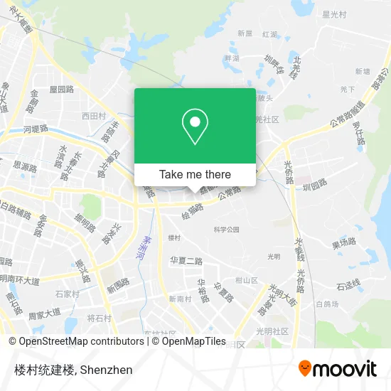 楼村统建楼 map