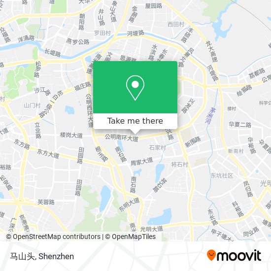 马山头 map