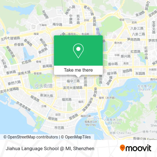 Jiahua Language School @ MI map