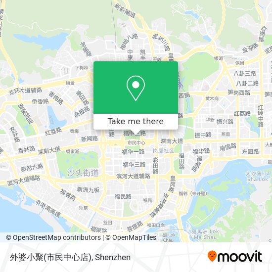 外婆小聚(市民中心店) map