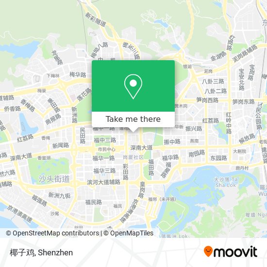椰子鸡 map