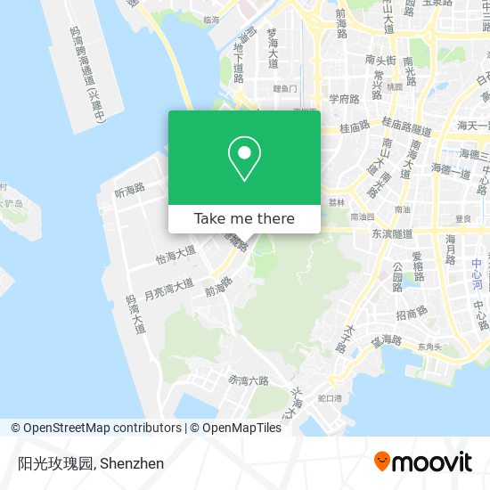 阳光玫瑰园 map