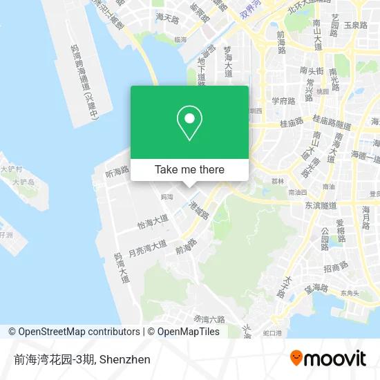 前海湾花园-3期 map