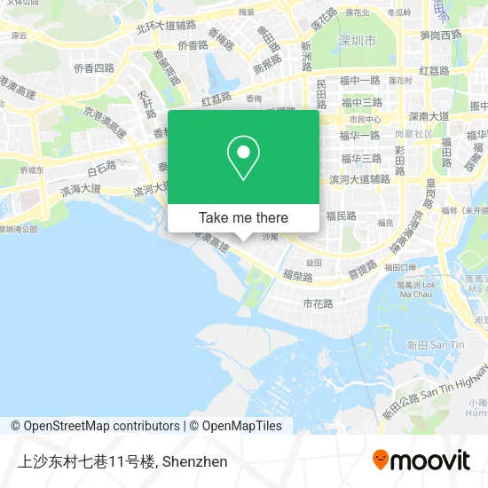 上沙东村七巷11号楼 map