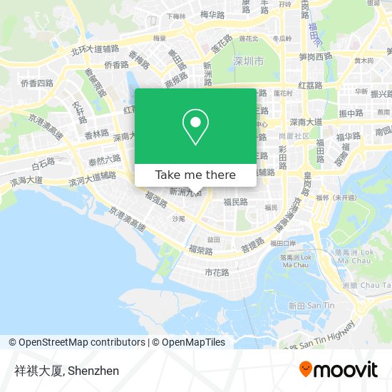 祥祺大厦 map