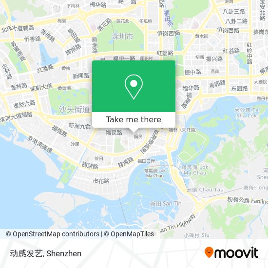 动感发艺 map