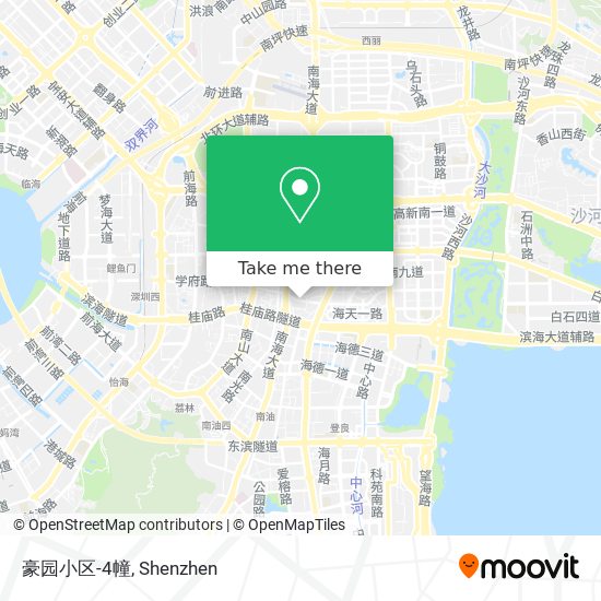 豪园小区-4幢 map