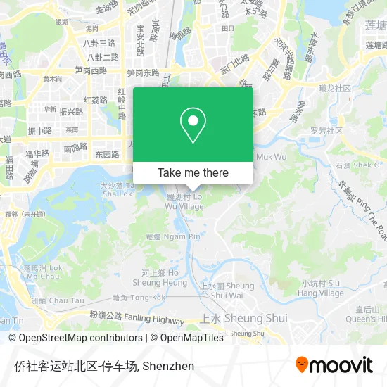 侨社客运站北区-停车场 map