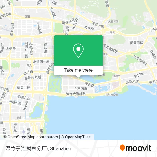 翠竹亭(红树林分店) map