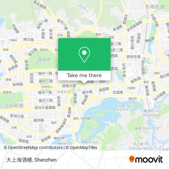 大上海酒楼 map