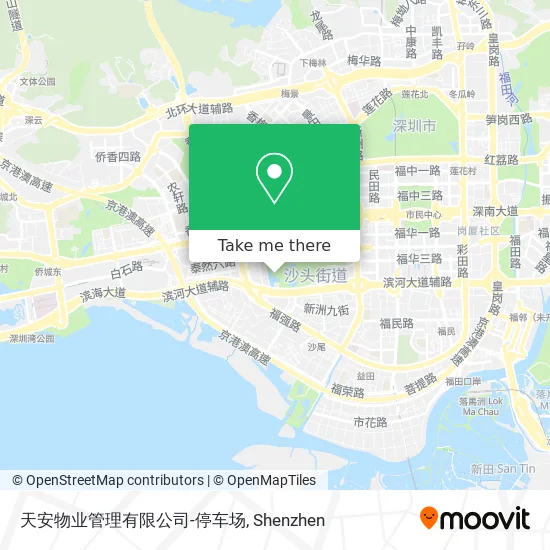 天安物业管理有限公司-停车场 map