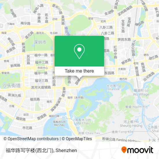 福华路写字楼(西北门) map