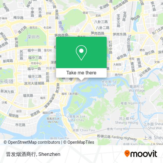 晋发烟酒商行 map