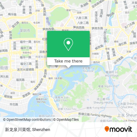 新龙泉川菜馆 map