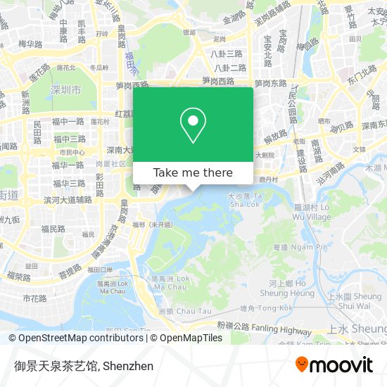 御景天泉茶艺馆 map