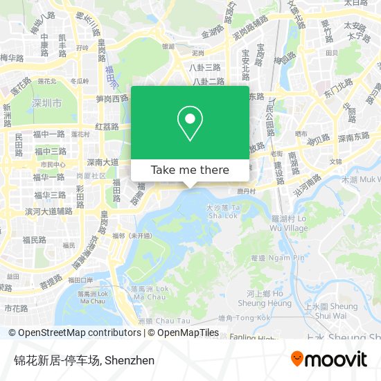 锦花新居-停车场 map
