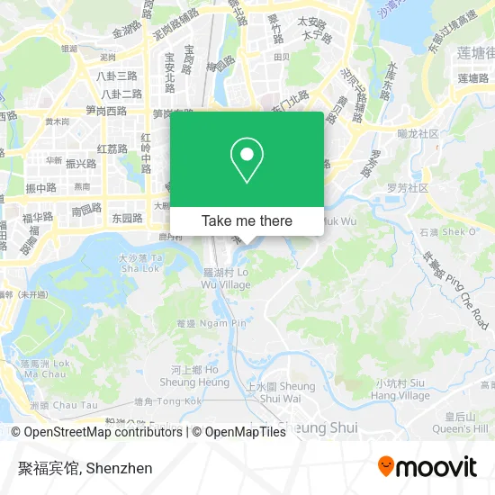 聚福宾馆 map