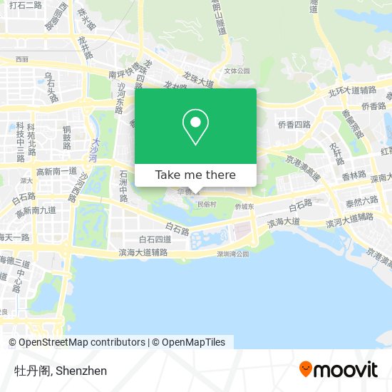 牡丹阁 map