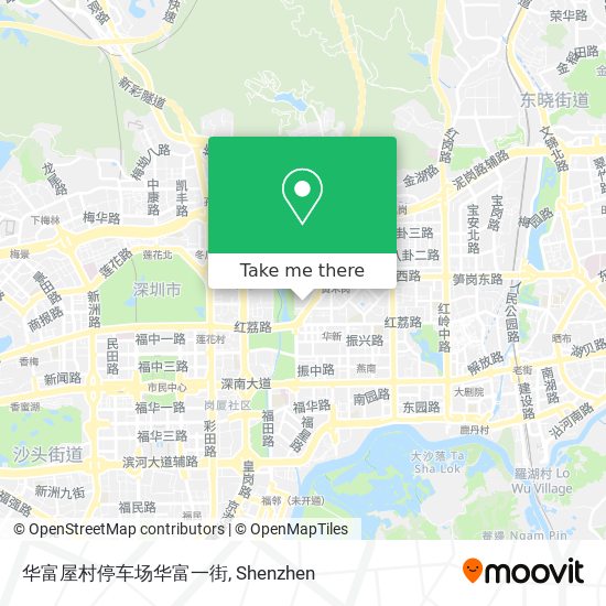 华富屋村停车场华富一街 map