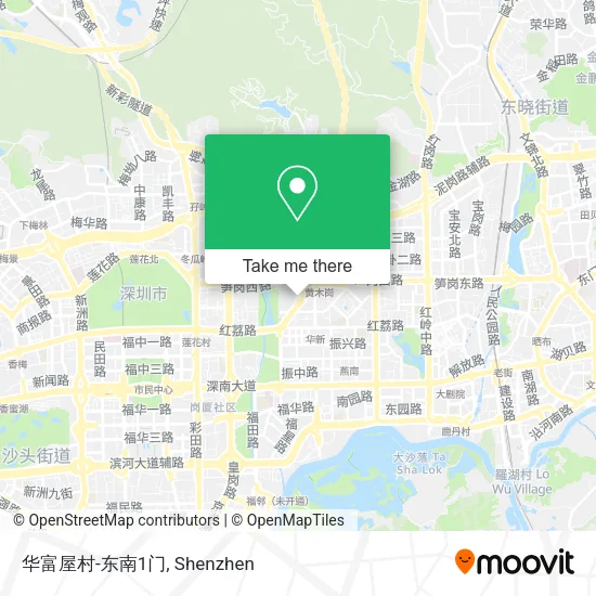 华富屋村-东南1门 map