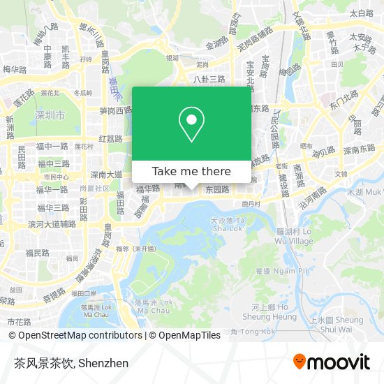 茶风景茶饮 map