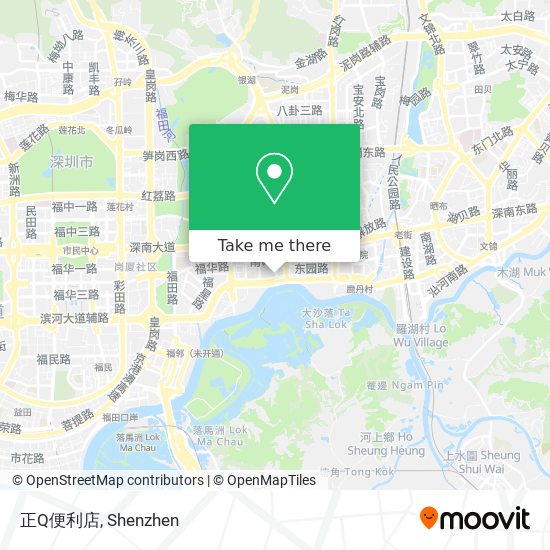 正Q便利店 map
