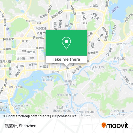 赣芸轩 map