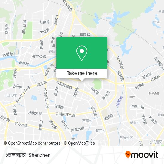 精英部落 map