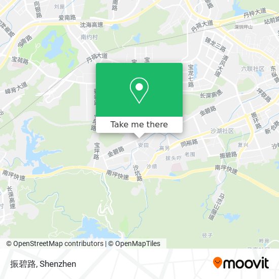 振碧路 map