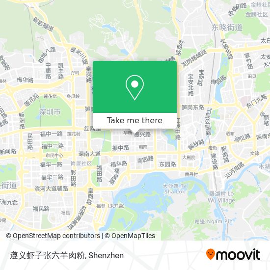 遵义虾子张六羊肉粉 map