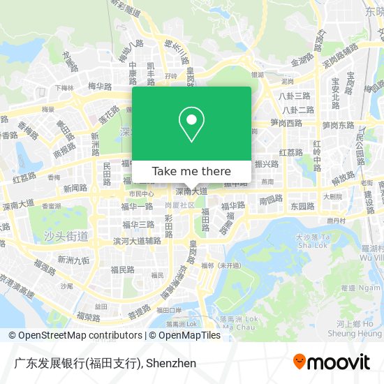 广东发展银行(福田支行) map