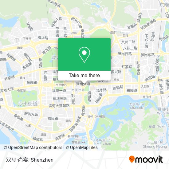 双玺·尚宴 map