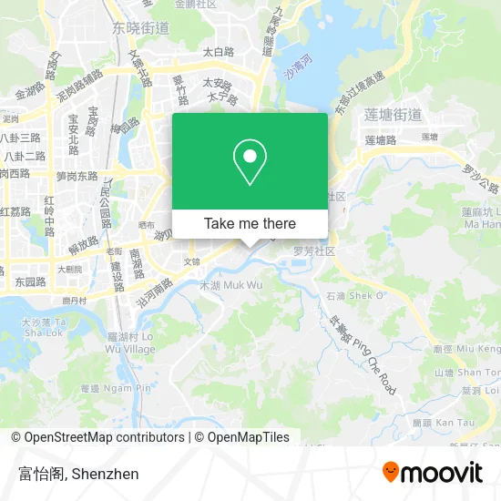 富怡阁 map