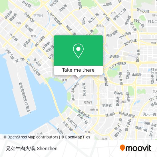 兄弟牛肉火锅 map