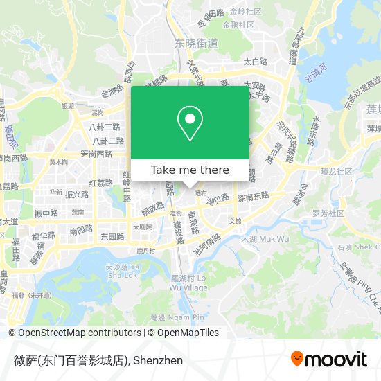 微萨(东门百誉影城店) map